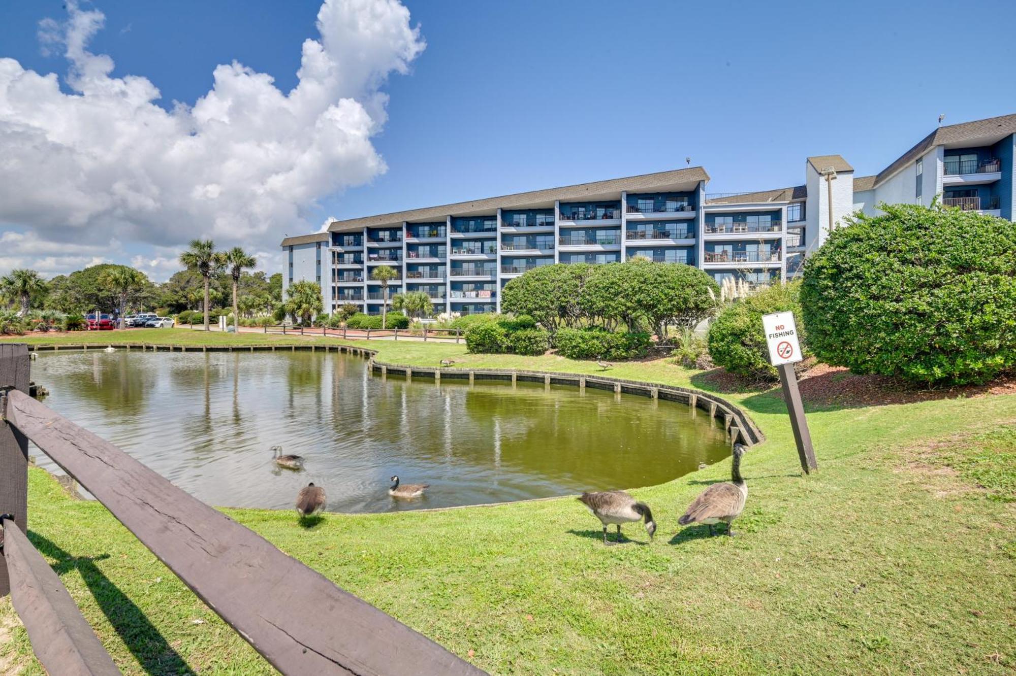 Renovated Oceanfront Resort Condo With Balcony Myrtle Beach Extérieur photo