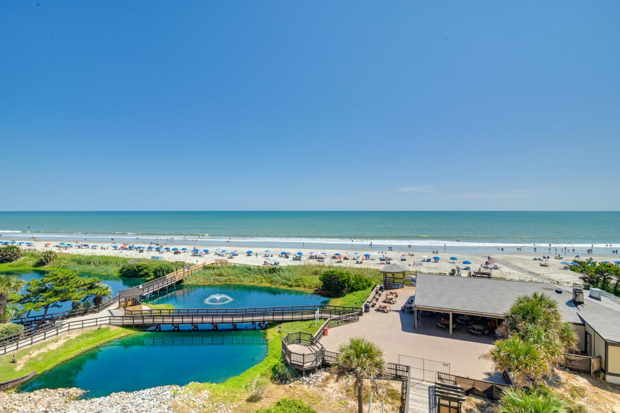Renovated Oceanfront Resort Condo With Balcony Myrtle Beach Extérieur photo